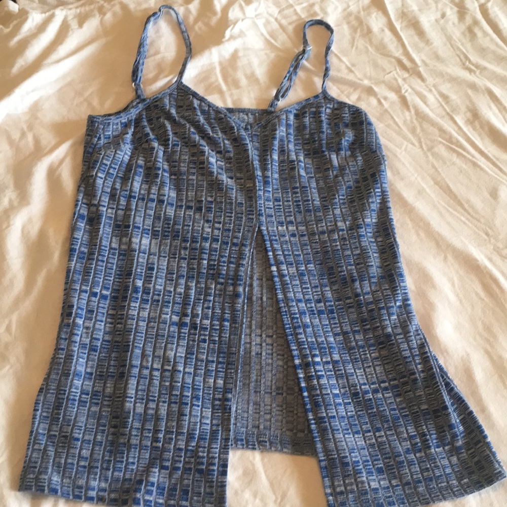 Sabo Skirt Open Front Tank Top